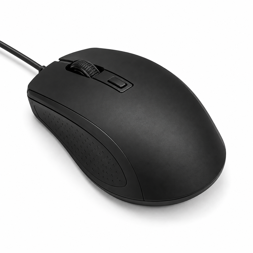 Souris USB Filaire Ergonomique pour Ordinateur et Bureau