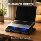 Support de Refroidissement pour Ordinateur Portable